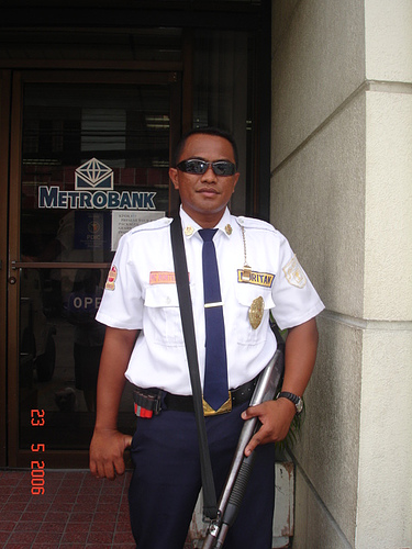 Philippines- security guard