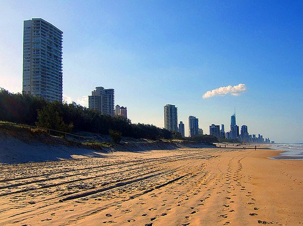 Australia- Gold Coast beach