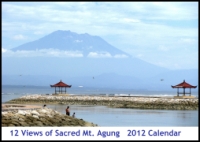 COVER-12 Views fo Mt. Agung 2012 Calendar