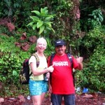 Lash and Abah Niesa at Bukit Tabur near KL