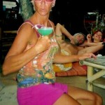 luxury travel tips- Lash - blue margarita cocktail