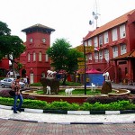 colonial Dutch buildings - Malaka - Malaysia