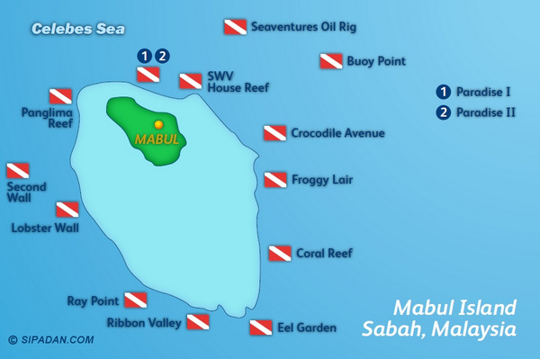 Mabul-Dive-Site-Map