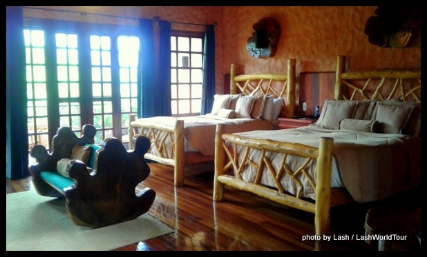 luxurious room at Peace Lodge