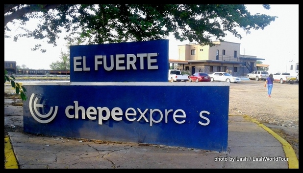 El Chepe train station at El Fuerte - Sinaloa - MExico