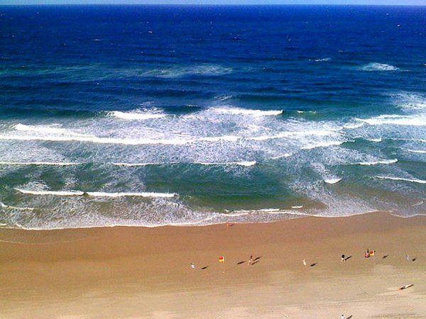 Australia east coast- sand-sea-sky