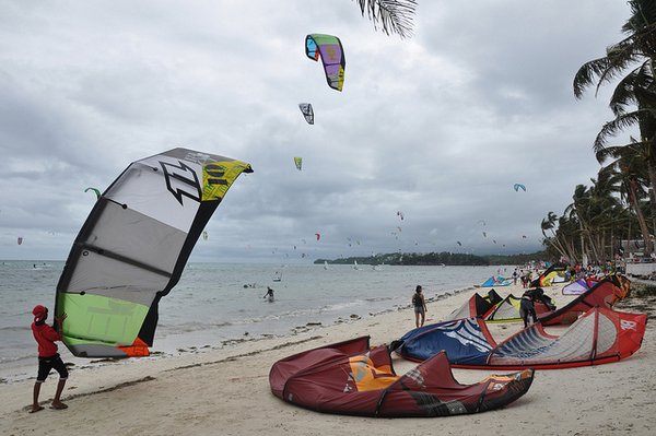 kite surfing- Boracay Island- Philippines