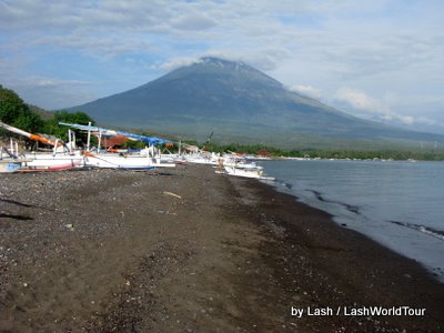 Mt Agung from Amed- Bali
