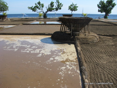 salt making fields-Amed-Bali