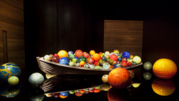 Chihuly Glass Collection-St Petersburg -Boat Floats