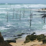 stormy south coast of Sri Lanka