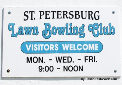 St Petersburg Florida- Lawn Bowling Club