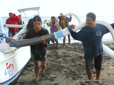 Lipah fishermen-jukung- Amed- Bali 