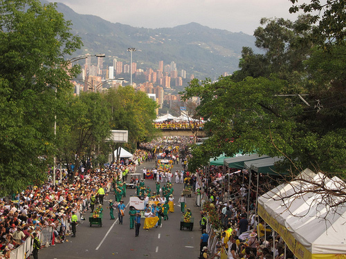 Annual Flower Parade - Medellin - Columbia