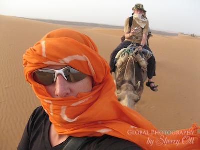 travel interview- Sherry Ott in Sahara