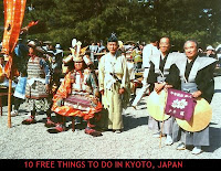 Jidai Matsuri Festival in Kyoto Japan