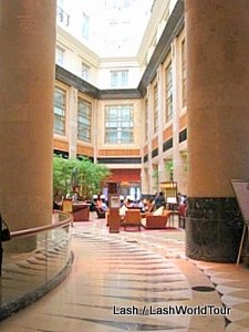 travel hobby- Fullerton Hotel lobby, Singapore