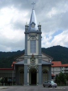 Chinese Christian church in Balik Pulau- Penang