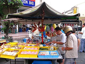 Malaysian sweets stall- Penang