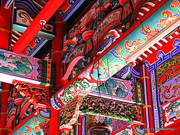 Kek Lok Si Temple beam detailing