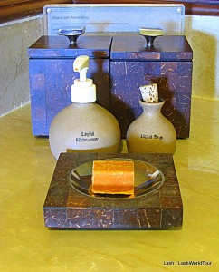 aromatherapy spa products at Casa del Mar