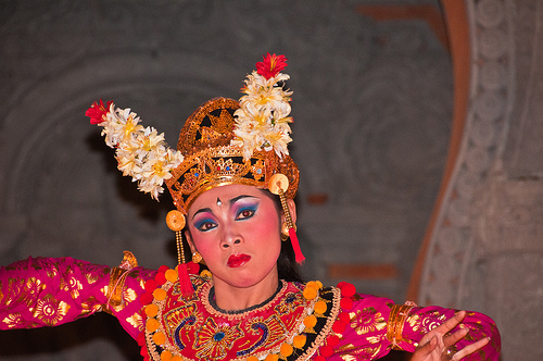 Balinese dancer- Ubud- Bali 
