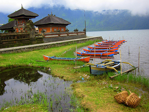 Lake Bratan - Pura Ulu Danau Temple- Bali 