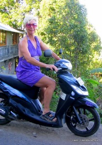 Lash - motorbike - Bali
