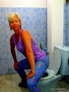 travel tips - sumo squat for toilets