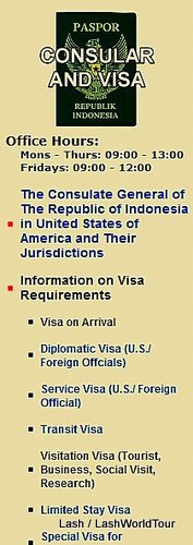 Indonesian Embassy Website 