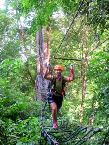 rope walk - Jungle Canopy Adventure - Langkawi