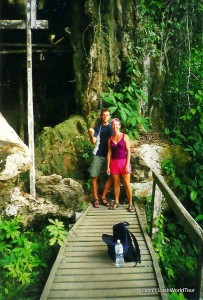 hiking at Niah Cave National Park- Sarawak - Borneo
