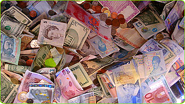 international currencies- money