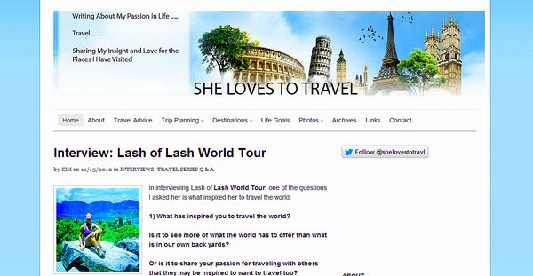 LashWorldTour news - Lash - LashWorldTour - interview