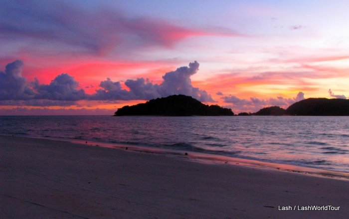 sunsets and sunrises - sunset at Langkawi Island - Malaysia