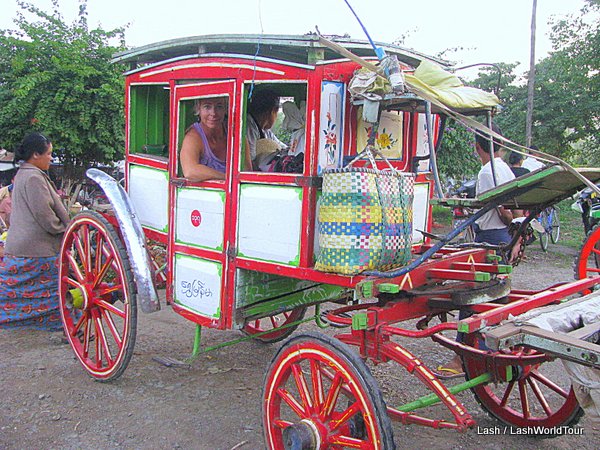 LashWorldTour - horse carriage - Pyin Oo Lwin - Myanmar