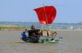 sailboat - Ayerarwady River - Myanmar