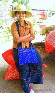 local Burmese girl 
