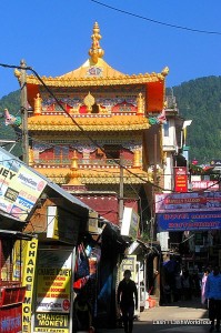 Tibetan temple in Dharamsala