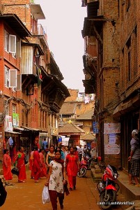 street of BAktapur