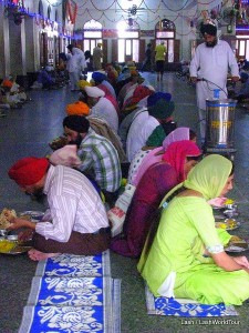 Golden Temple dining hall