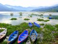 Phewa Tal Lake at Pokhara 