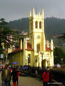 Christ Church - photos of Shimla India 