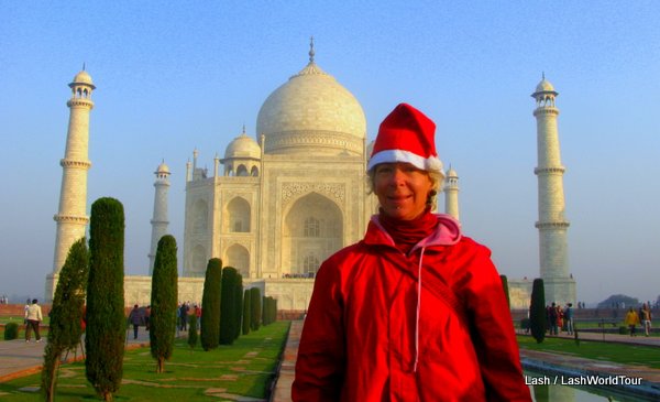 LashWorldTour at Taj Mahal - Christmas