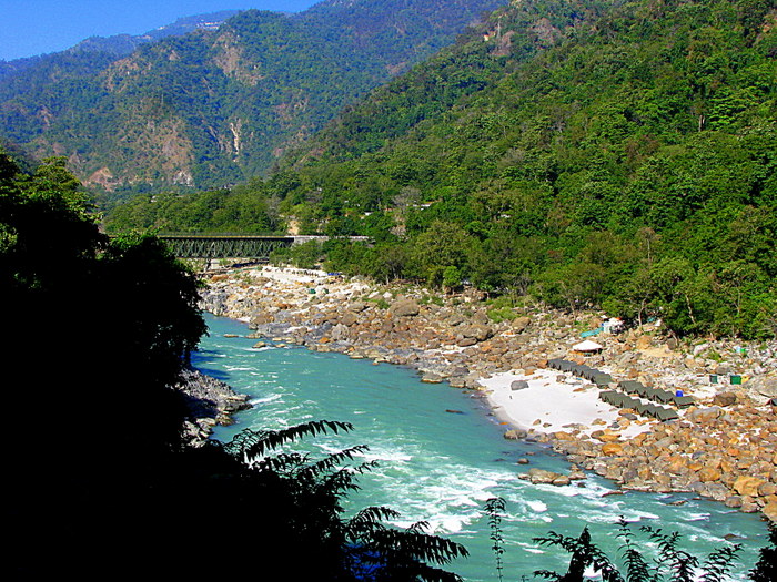 12 photos of Ganges River north of Rishikesh