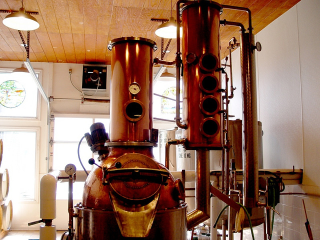 distillery - photo by Dennis Burlingham on Flickr CC 