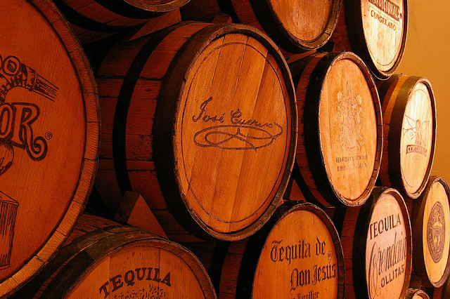aging tequila - photo by Tomassin Mickael on Flickr CC
