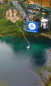 Taupo Bungee Jumping over the Waikato River