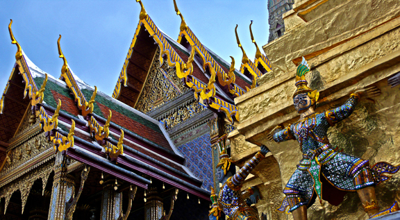 Grand Palace in Bangkok - photo by Brad Augsburger