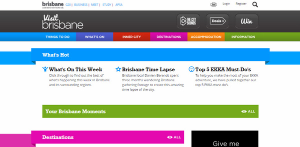 Visit Brisbane screenshot